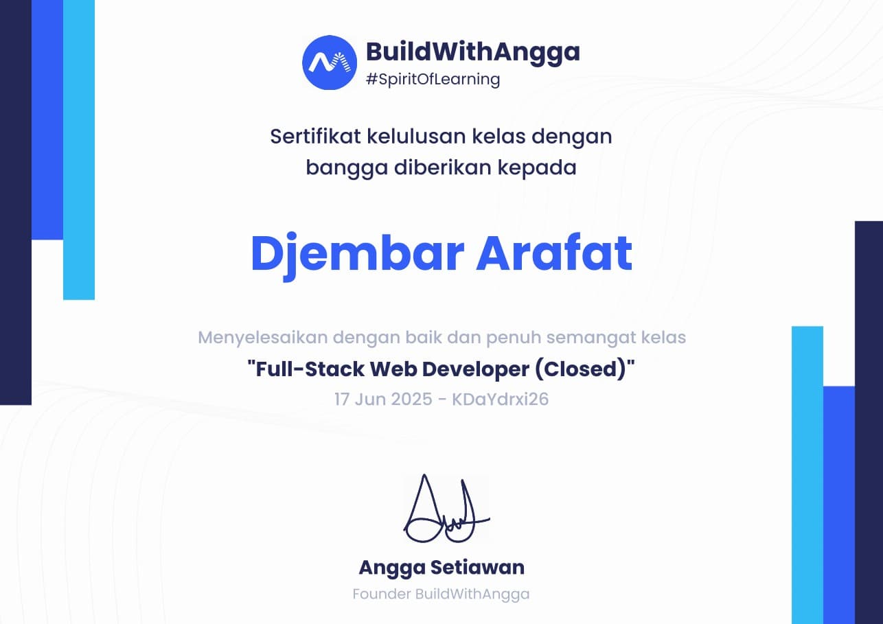Full-Stack Web Developer